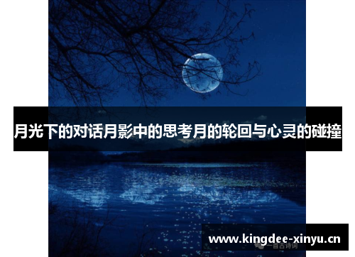 月光下的对话月影中的思考月的轮回与心灵的碰撞